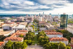 Austin, Texas, from above